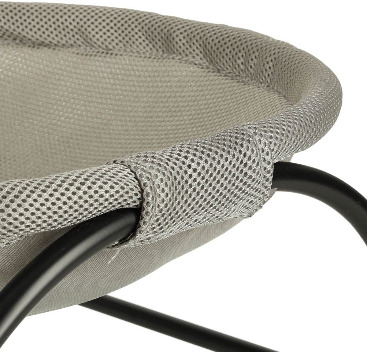 Kattenhangmat op Pootjes – Afmetingen 44 × 33 × 4 cm,Verhoogd Kattenbed Nestvorm – Ademend & Comfortabel – Voor Binnen, Buiten & Reizen